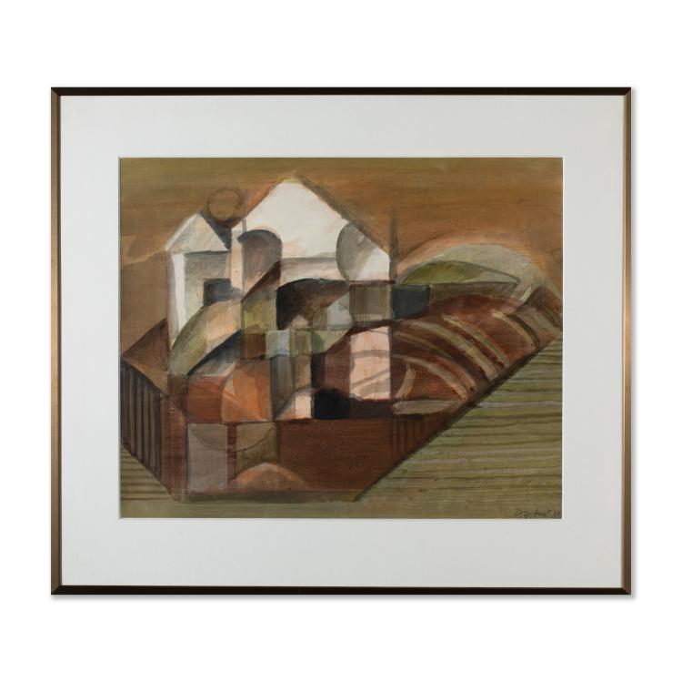 Bild 3 zu Objekt, 4 Arbeiten auf Papier, 1981-1987, K-17 325