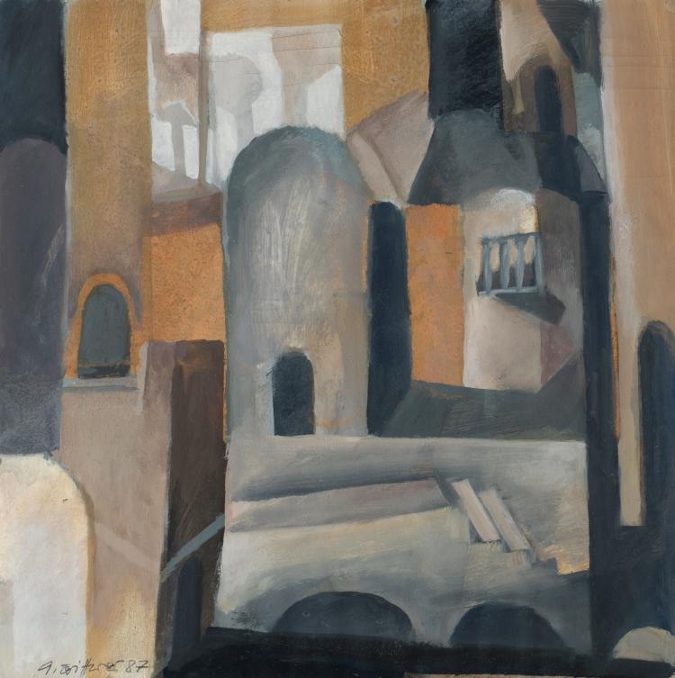 Bild 10 zu Objekt, 4 Arbeiten auf Papier, 1981-1987, K-17 325