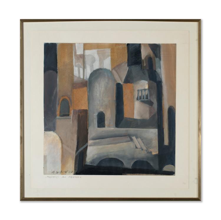 Bild 11 zu Objekt, 4 Arbeiten auf Papier, 1981-1987, K-17 325