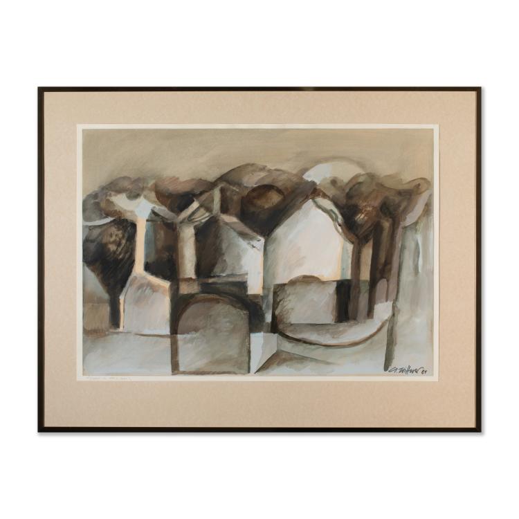 Bild 15 zu Objekt, 4 Arbeiten auf Papier, 1981-1987, K-17 325