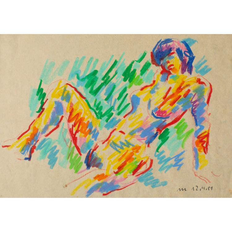 Hauptbild zu Objekt, Ohne Titel (Weiblicher Akt), 1981, K-17 317