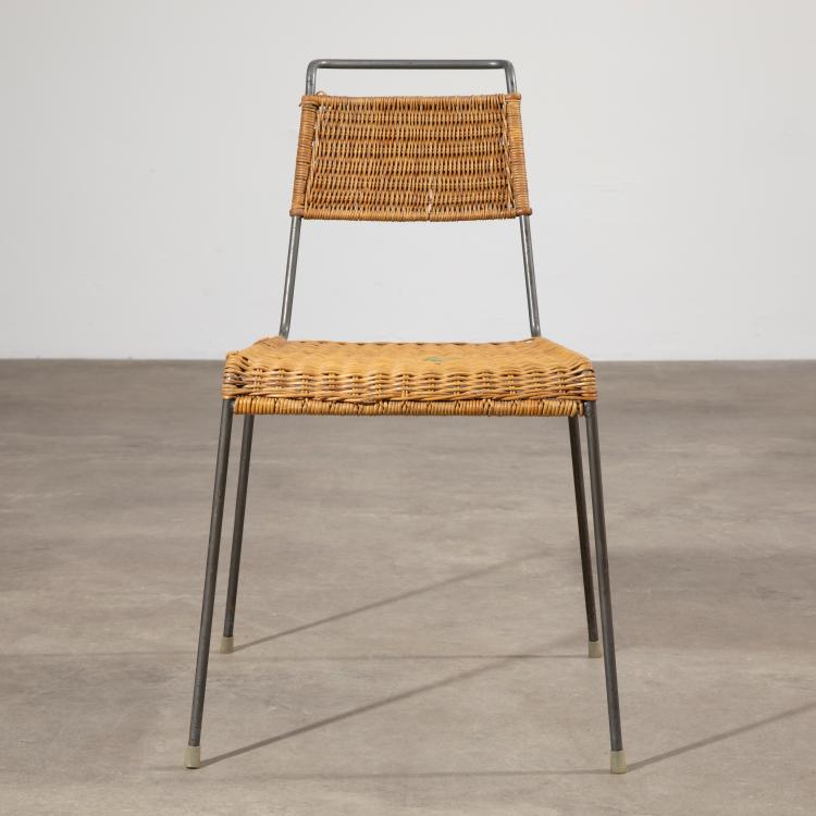 Bild 4 zu Objekt, 4 stacking chairs, Paul Schneider-Esleben, Wilde + Spieth, K-17 388
