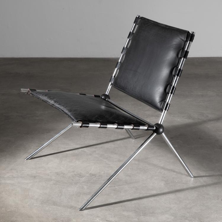 Hauptbild zu Objekt, Armchair model Kugelrohrsessel PSE 58, Paul Schneider-Esleben, K-17 385