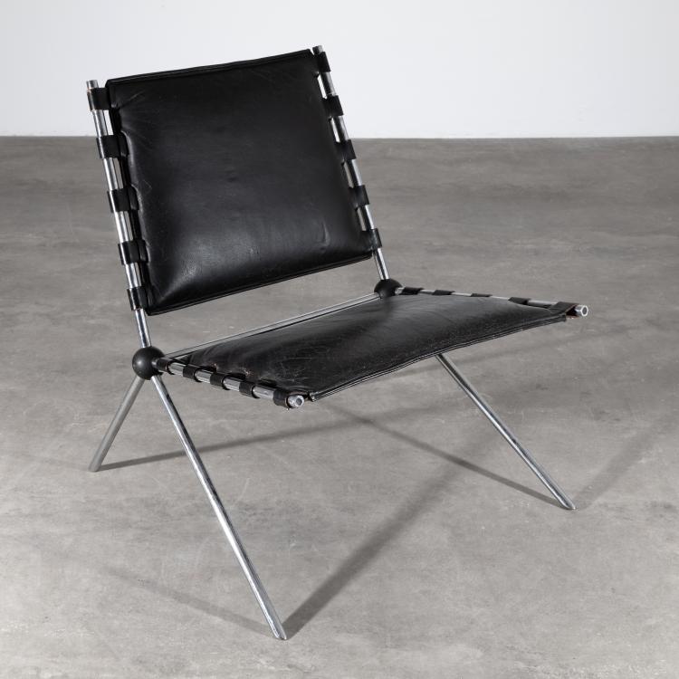 Hauptbild zu Objekt, Armchair model Kugelrohrsessel PSE 58, Paul Schneider-Esleben, K-17 386