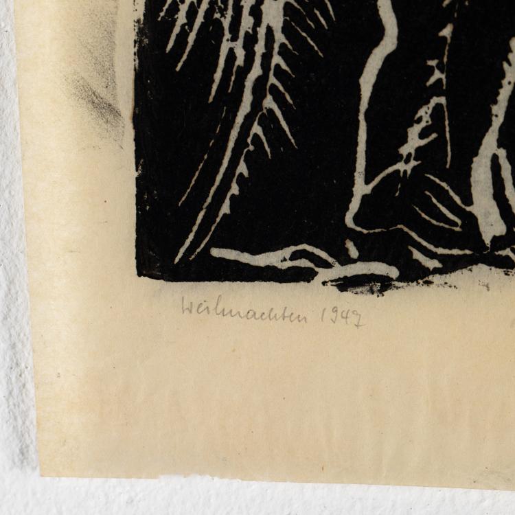 Bild 1 zu Objekt, 4 Linolschnitte, 1945-49, Beate Kuhn, K-17 263