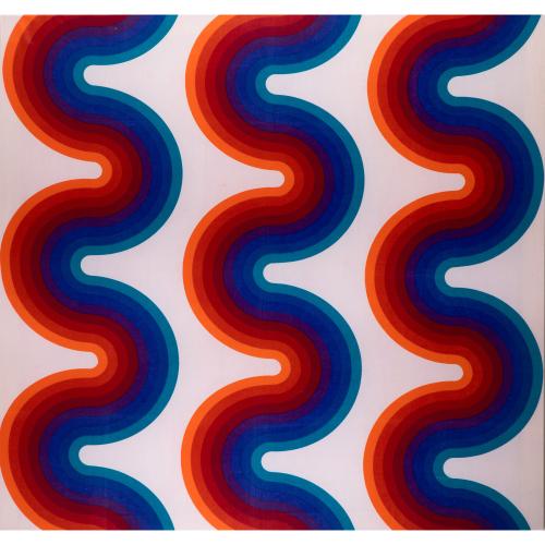 Entwurfsmuster (Prototyp) Dekorationsstoff 'Curve'