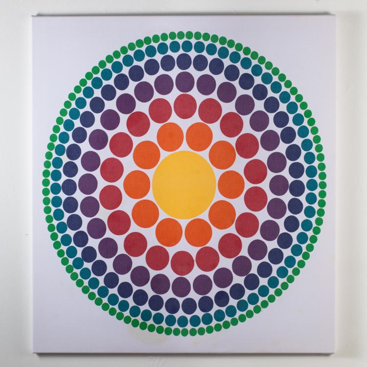 Hauptbild zu Objekt, Dekorationsstoff 'Roulette', Verner Panton, Mira-X, K-17 496