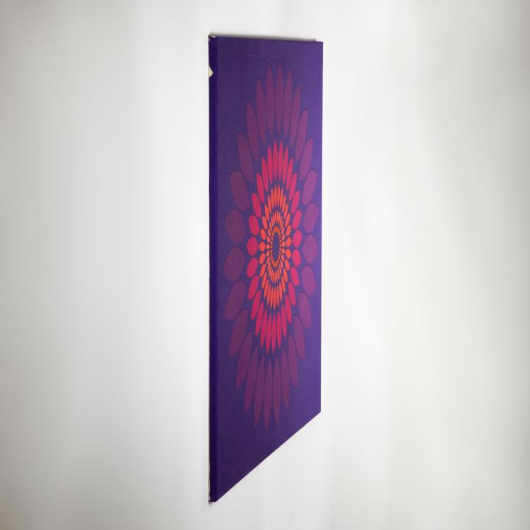 Bild 3 zu Objekt, Entwurfsmuster (Prototyp) Dekorationsstoff 'Fiori', Verner Panton, Taunus Textildruck Oberursel, K-17 497