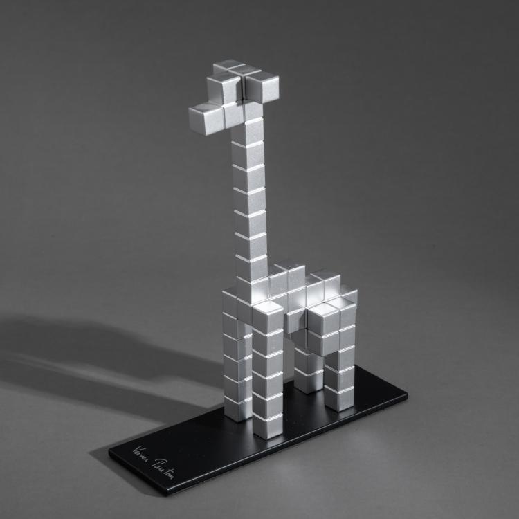 Hauptbild zu Objekt, Modulares Spielzeug Pantonaef Modell Giraffe, Prototyp, Verner Panton, Naef, K-17 501