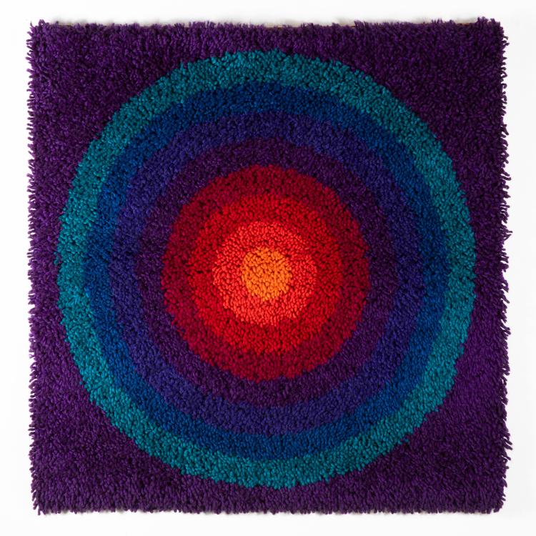 Hauptbild zu Objekt, Wandteppich Modell Mira Carr&eacute;, Verner Panton, Mira-X, K-17 500