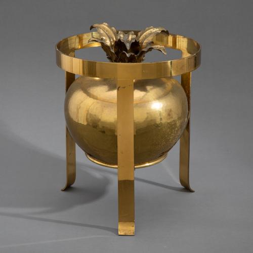 Signierte große Vase 'Melograno'