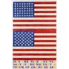 'Two Flags' (50th Anniversary of the Whitney Museum), 1980