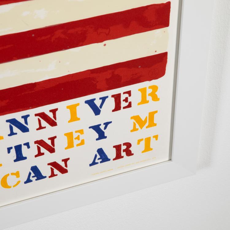Bild 3 zu Objekt, 'Two Flags' (50th Anniversary of the Whitney Museum), 1980, Jasper Johns, Gemini G.E.L., Los Angeles (Publ.), K-17 278
