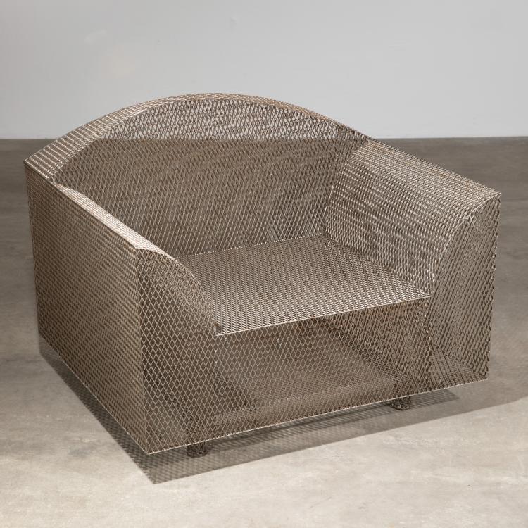 Hauptbild zu Objekt, Sessel Modell How High The Moon, Shiro Kuramata, Vitra, 