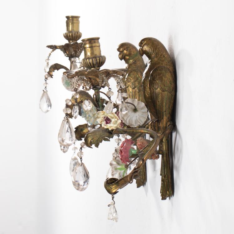 Bild 3 zu Objekt, Paar Wandappliken im Stil Louis XV., Frankreich/France, K-17 34