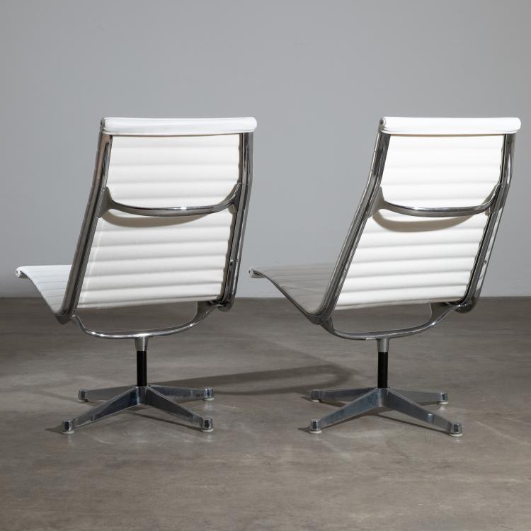 Bild 2 zu Objekt, Zwei Aluminium Group Lounge Chairs Modell EA 116, Charles & Ray Eames, Vitra Design, Weil am Rhein, K-17 438