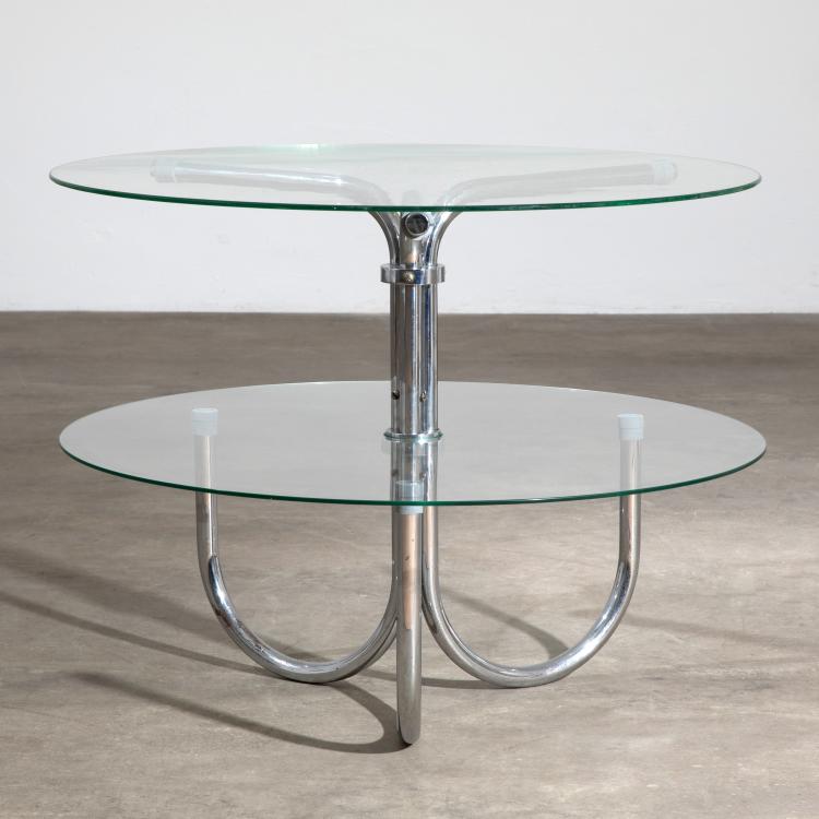 Bild 3 zu Objekt, Steel tube table / side table model B 330, Thonet France, K-17 369