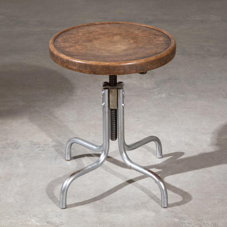 Hauptbild zu Objekt, Stool model B195, Marcel Breuer, Thonet, K-17 371