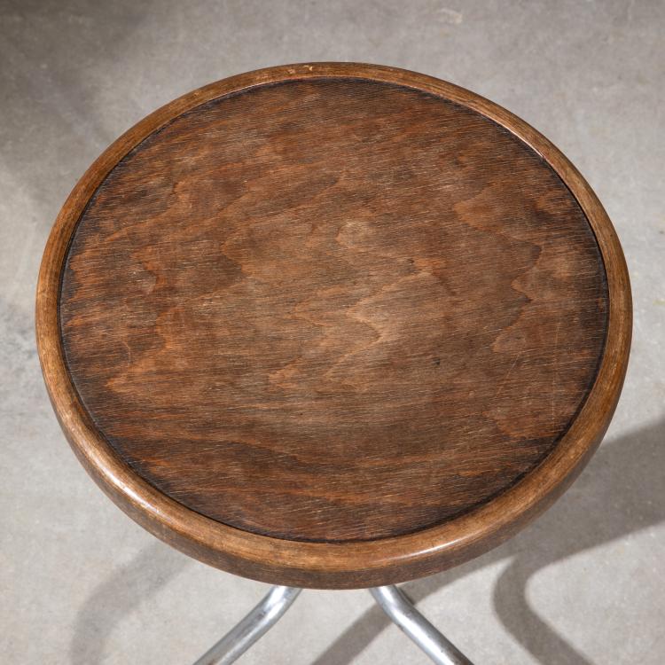 Bild 1 zu Objekt, Stool model B195, Marcel Breuer, Thonet, K-17 371