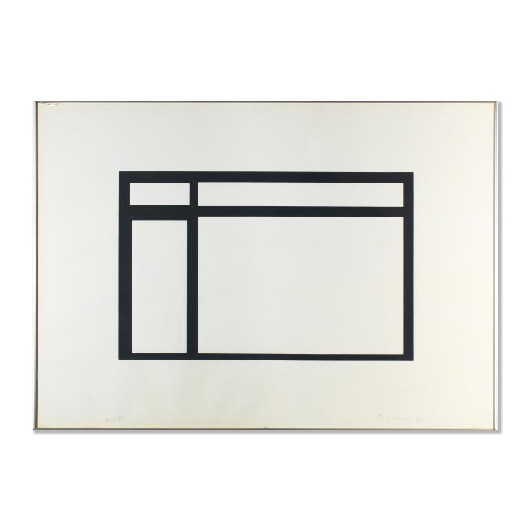 Bild 1 zu Objekt, 'Fenster', 1970, Blinky Palermo, 