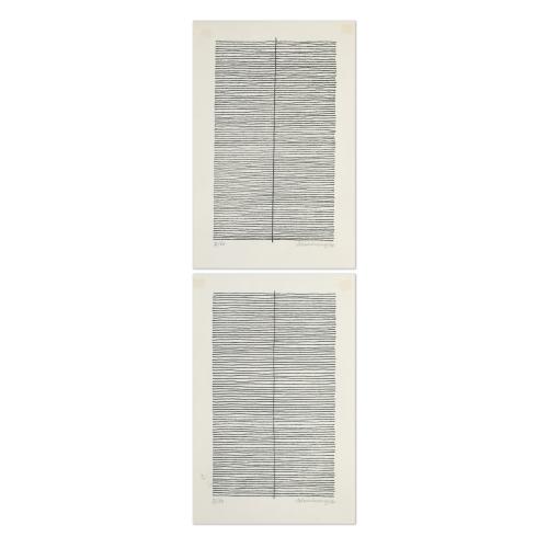 Zwei Arbeiten Ohne Titel, 1974