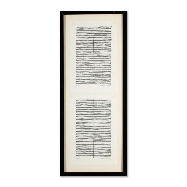 Bild 1 zu Objekt, Zwei Arbeiten Ohne Titel, 1974, Jan J. Schoonhoven, K-17 277