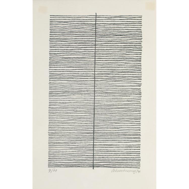 Bild 2 zu Objekt, Zwei Arbeiten Ohne Titel, 1974, Jan J. Schoonhoven, K-17 277