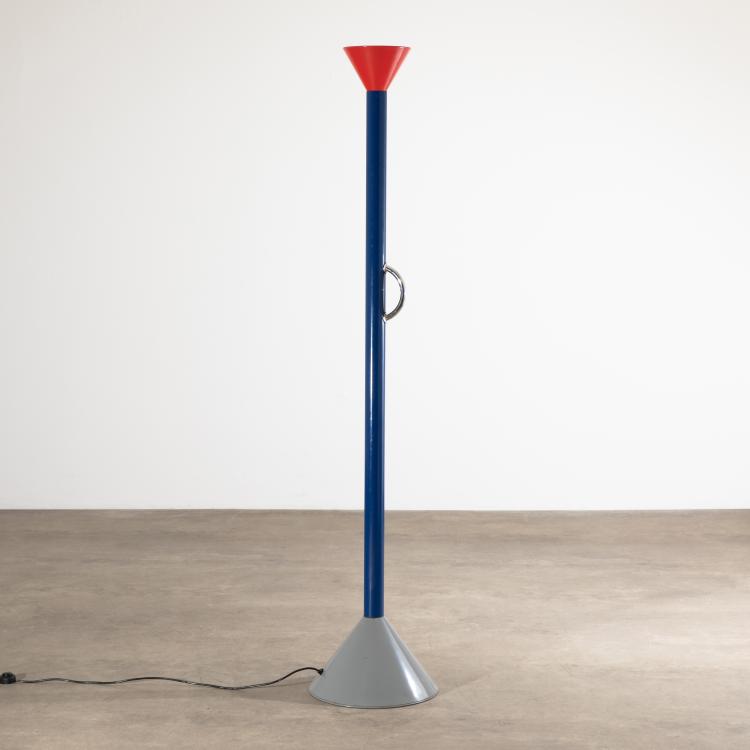 Hauptbild zu Objekt, Fr&uuml;he Stehleuchte Modell Callimaco, Ettore Sottsass, Artemide, Mailand, K-17 559