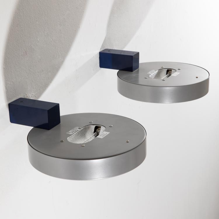 Bild 1 zu Objekt, 2 Wandappliquen Modell Beam 2, Ettore Sottsass, Bieffeplast, Padova, K-17 561