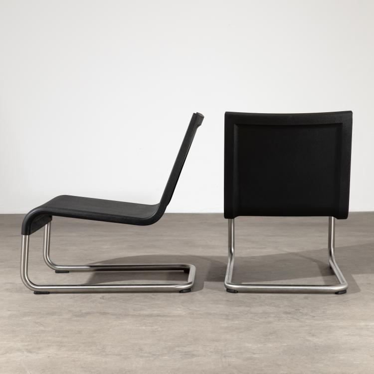 Bild 2 zu Objekt, 2 Freischwinger Sessel Modell .06, Maarten van Severen, Vitra, K-17 617