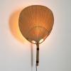 Wall lamp, model Uchiwa.