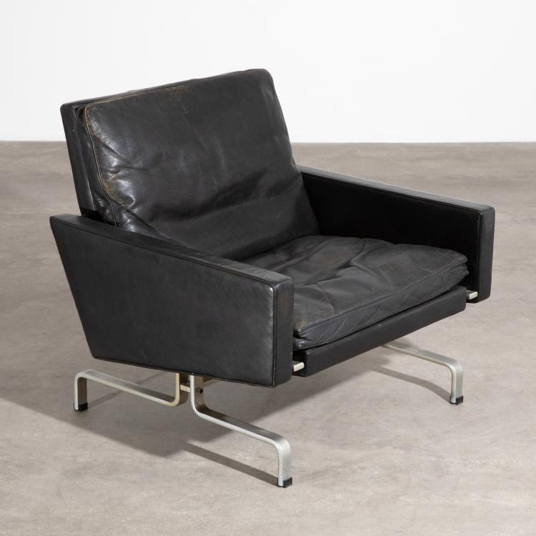 Hauptbild zu Objekt, Lounge Sessel Modell PK 31, Poul Kjaerholm, E. Kold Christensen, K-17 458
