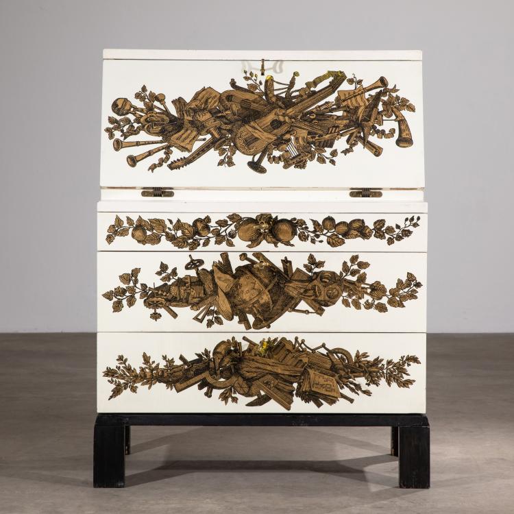 Bild 6 zu Objekt, Fr&uuml;her Sekret&auml;r Modell Panoplie, Piero Fornasetti, Atelier Fornasetti, 