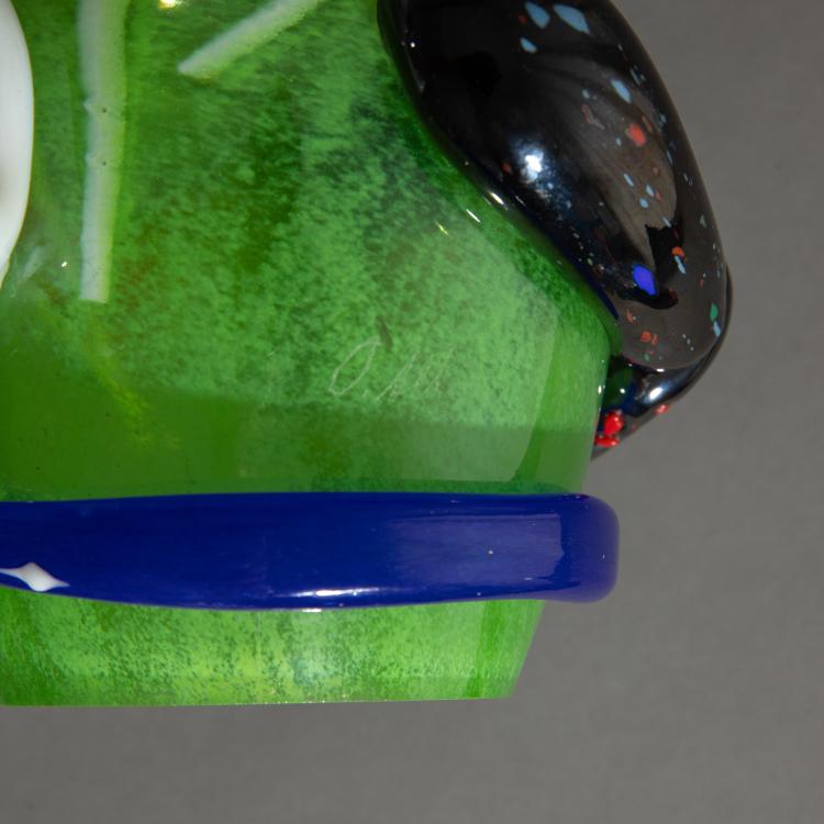 Bild 6 zu Objekt, 3 Glasfiguren 'Bl&uuml;tens&auml;nger', 'R&uuml;bennase' und Unbekannte Figur, ca. 1990, Otmar Alt, Rosenthal studio-line, K-17 240