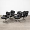 Vier Bürosessel Modell ES 105 Lobby Chair