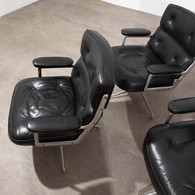 Bild 1 zu Objekt, Vier B&uuml;rosessel Modell ES 105 Lobby Chair, Charles & Ray Eames, Herman Miller, Zeeland, K-17 430