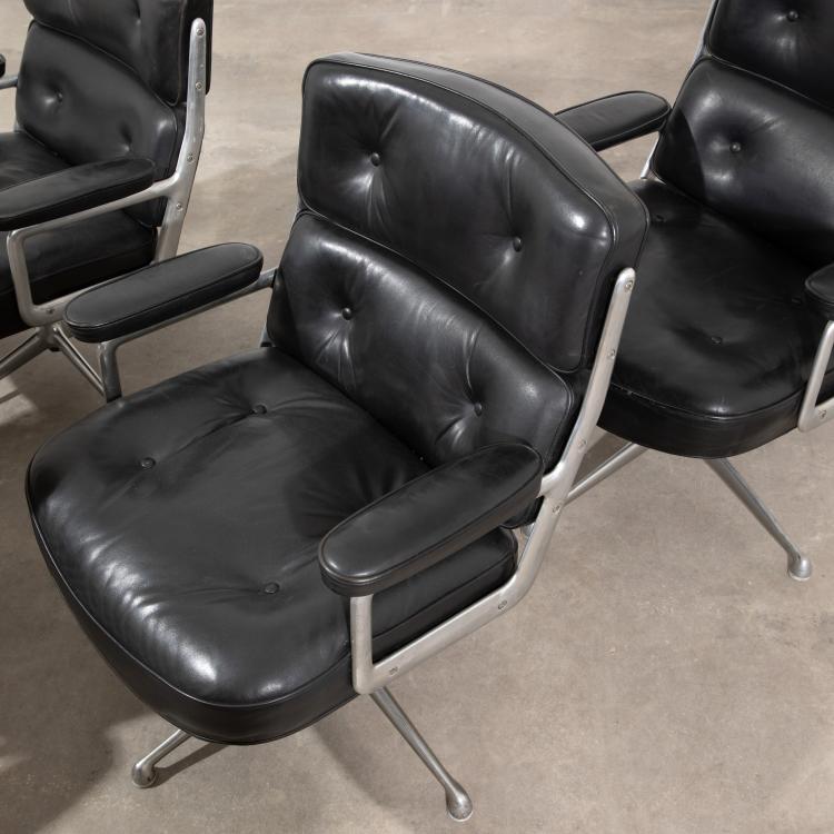 Bild 2 zu Objekt, Vier B&uuml;rosessel Modell ES 105 Lobby Chair, Charles & Ray Eames, Herman Miller, Zeeland, K-17 430