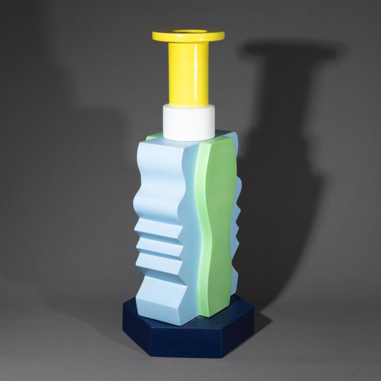 Bild 1 zu Objekt, Vase Modell Articolo 6000 aus der Hollywood Collection, Ettore Sottsass, Bitossi, Montelupo, K-17 573