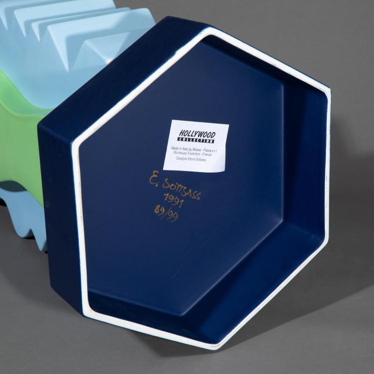 Bild 6 zu Objekt, Vase Modell Articolo 6000 aus der Hollywood Collection, Ettore Sottsass, Bitossi, Montelupo, K-17 573