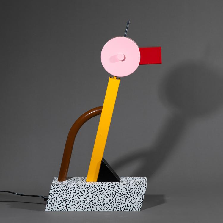 Bild 2 zu Objekt, Tischleuchte Modell Tahiti, Ettore Sottsass, Memphis, Mailand, K-17 564