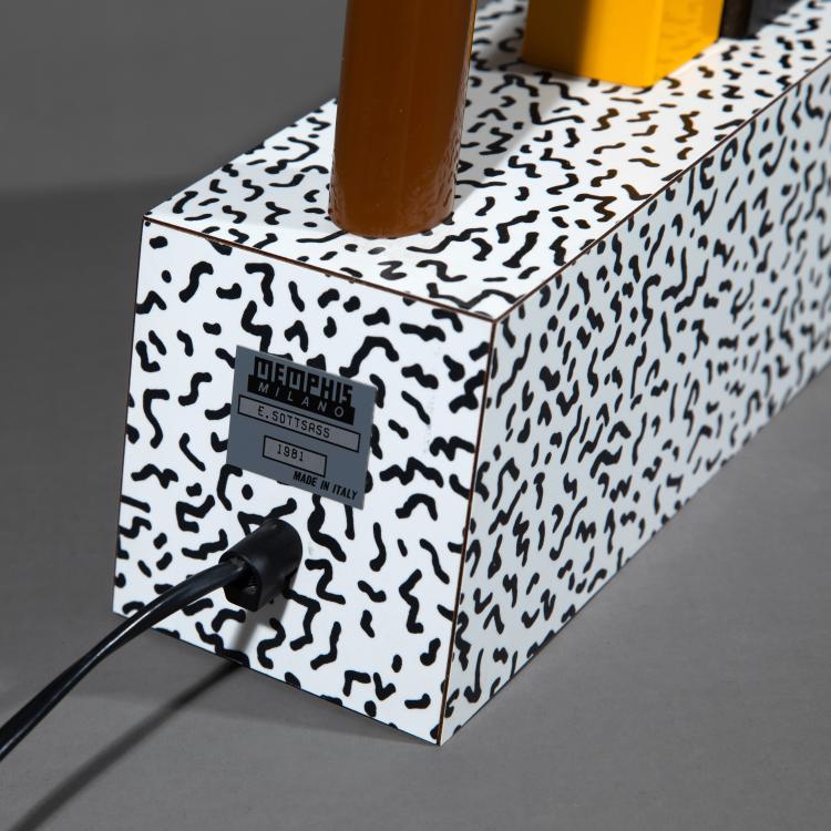 Bild 3 zu Objekt, Tischleuchte Modell Tahiti, Ettore Sottsass, Memphis, Mailand, K-17 564