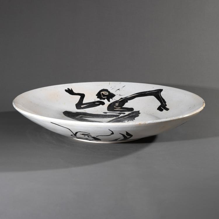 Bild 3 zu Objekt, Weiter Keramikteller, 1990, Helge Leiberg, K-17 238