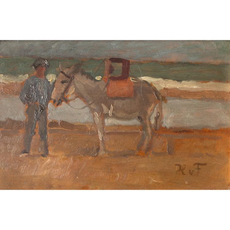 Hauptbild zu Objekt, 'Junge mit Esel', K-17 104