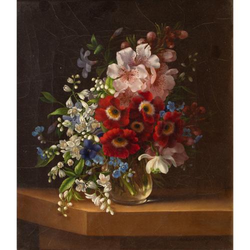 Blumenstillleben, 1860