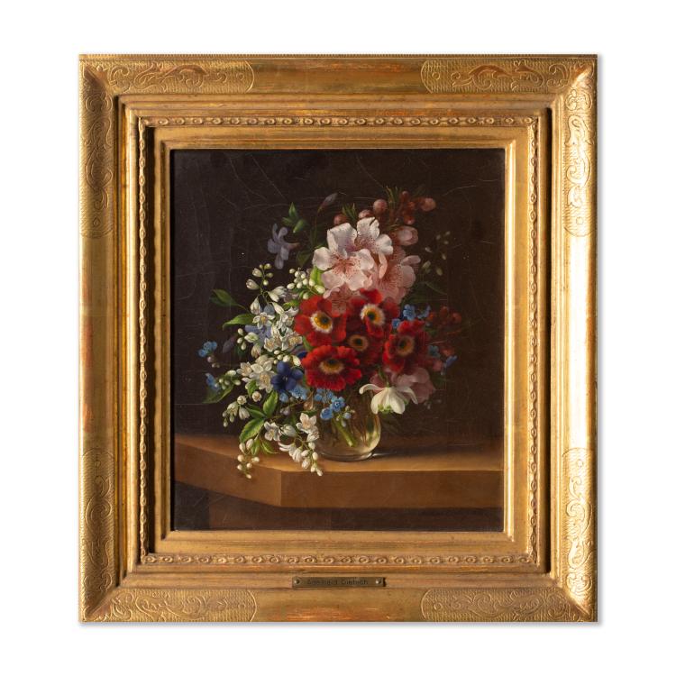 Bild 1 zu Objekt, Blumenstillleben, 1860, K-17 94