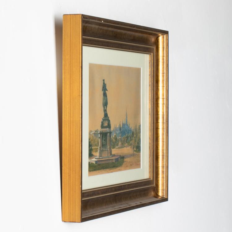 Bild 4 zu Objekt, Heldenplatz in Wien mit Blick auf das Rathaus, 1925, K-17 90