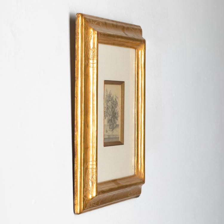 Bild 4 zu Objekt, Ohne Titel (Blumenstillleben mit Glasvase), 1836, K-17 79