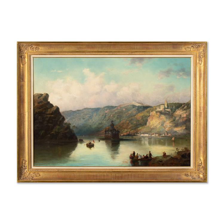 Bild 1 zu Objekt, Die Burg Pfalzgrafenstein bei Kaub, 1887, K-17 98