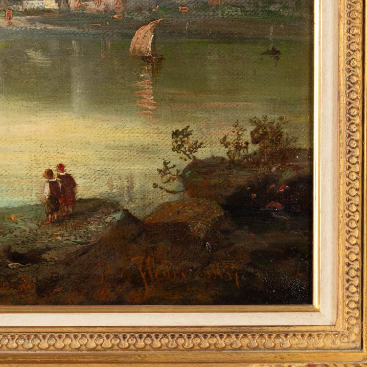 Bild 2 zu Objekt, Die Burg Pfalzgrafenstein bei Kaub, 1887, K-17 98