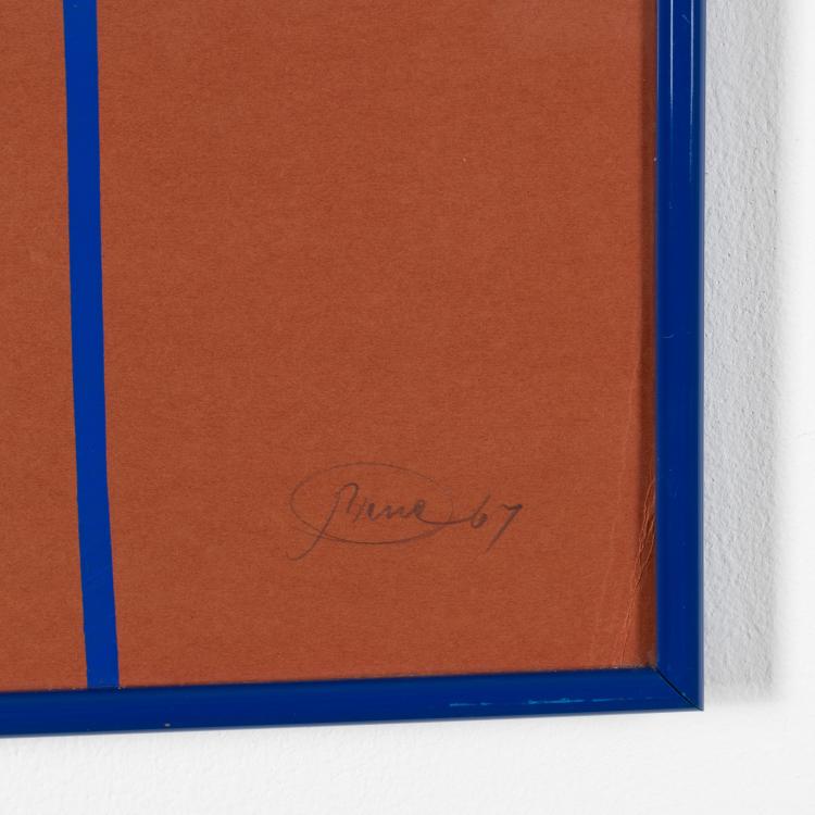 Bild 2 zu Objekt, 'Blaue Feuerblume', 1967, Otto Piene, K-17 268